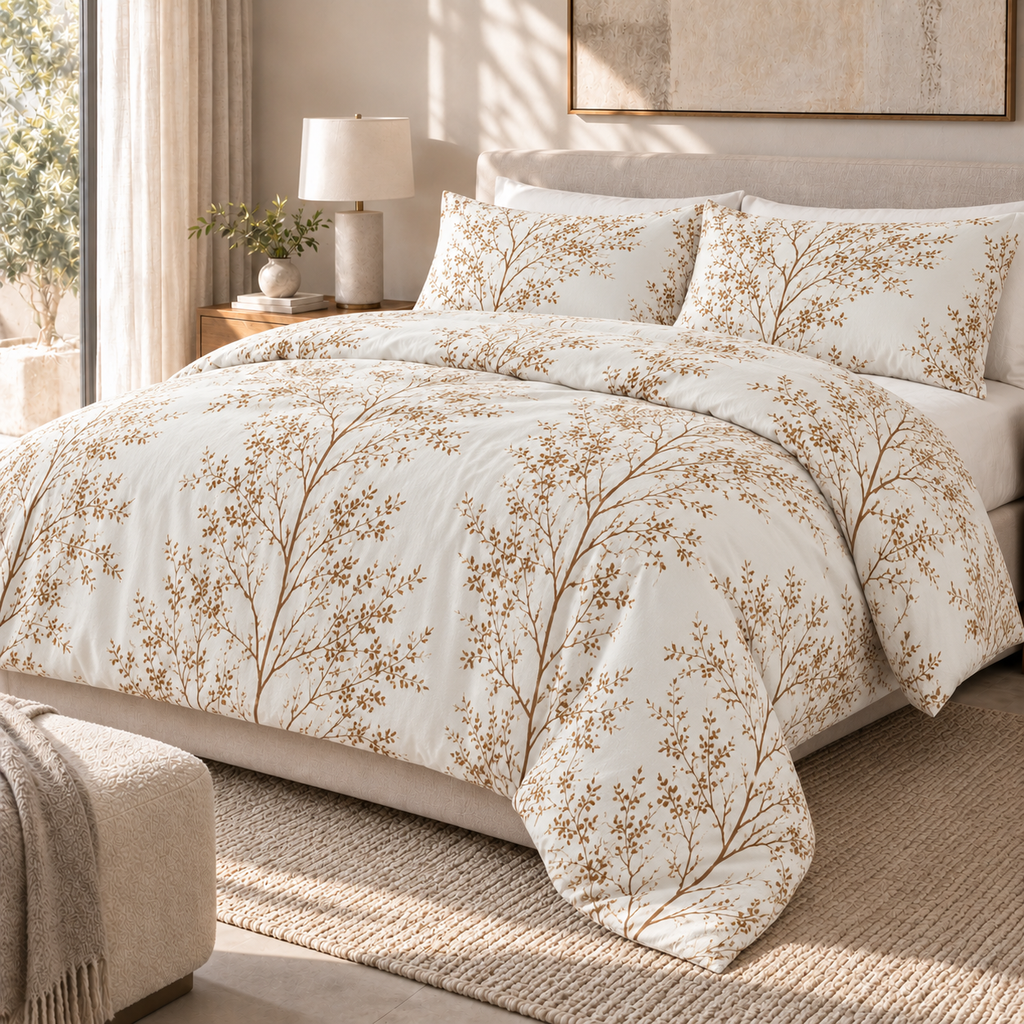 botanica autumn branches duvet cover image 1