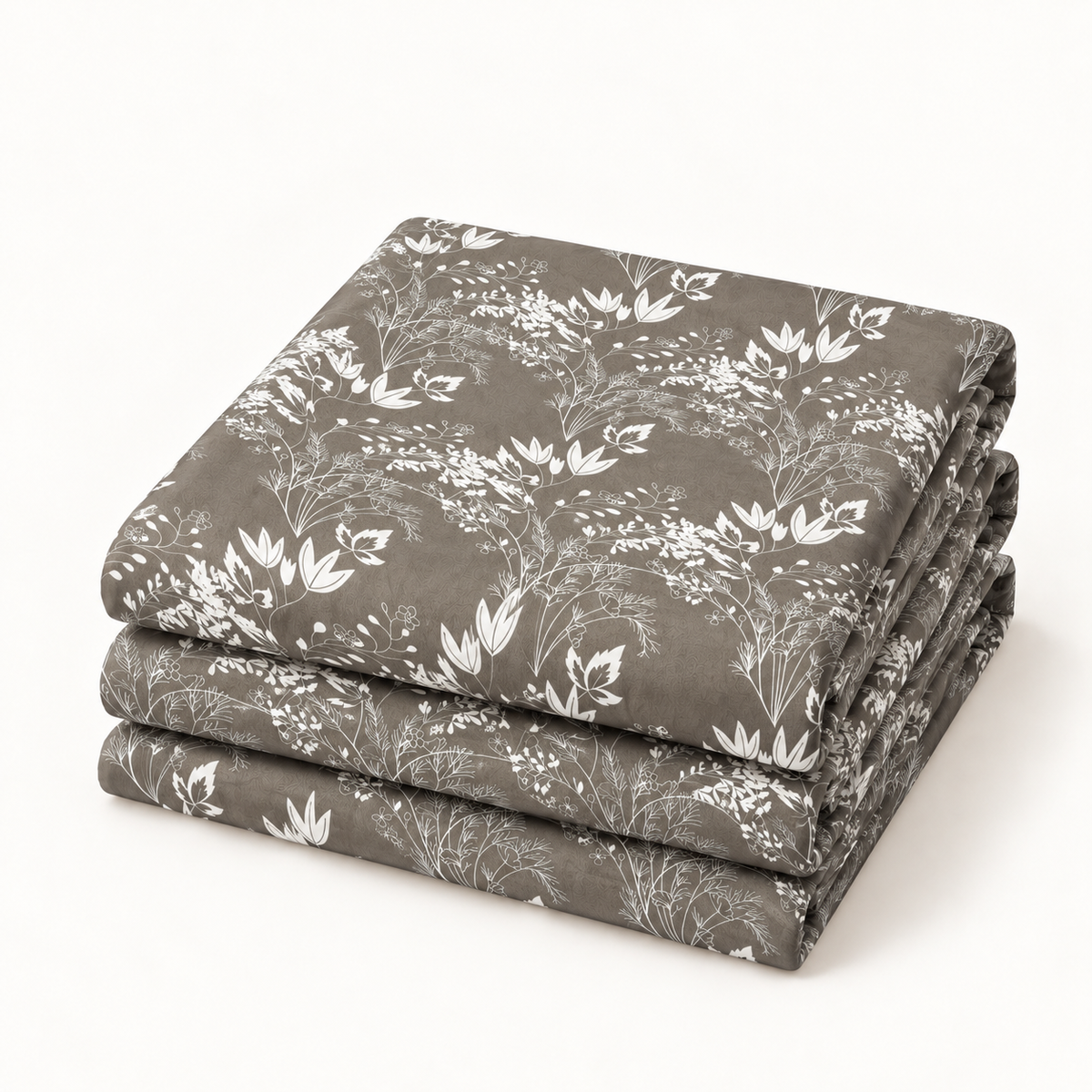 COLCHA HOME Mocha Meadow BOTANICA Collection Bedsheet
