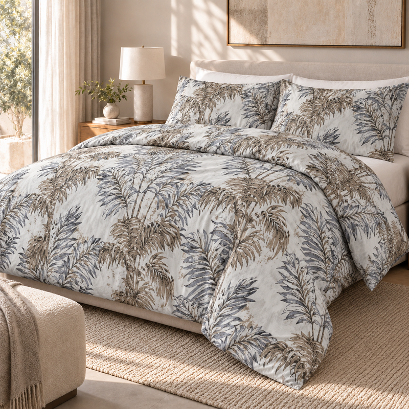 botanica-oasis-palms-duvet-cover image 1