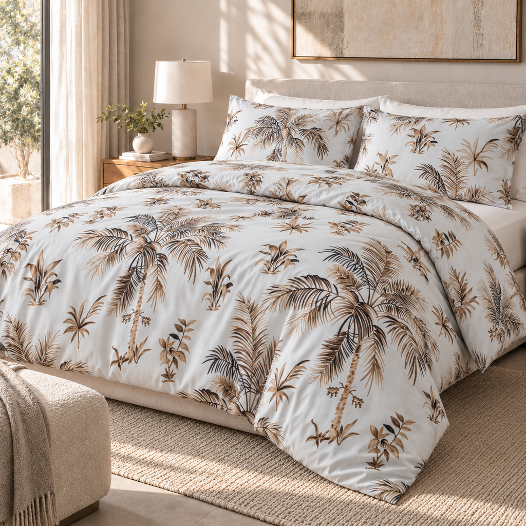 botanica-palm-grove-duvet-cover image 1
