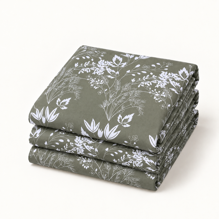 COLCHA HOME Sage Meadow BOTANICA Collection Bedsheet