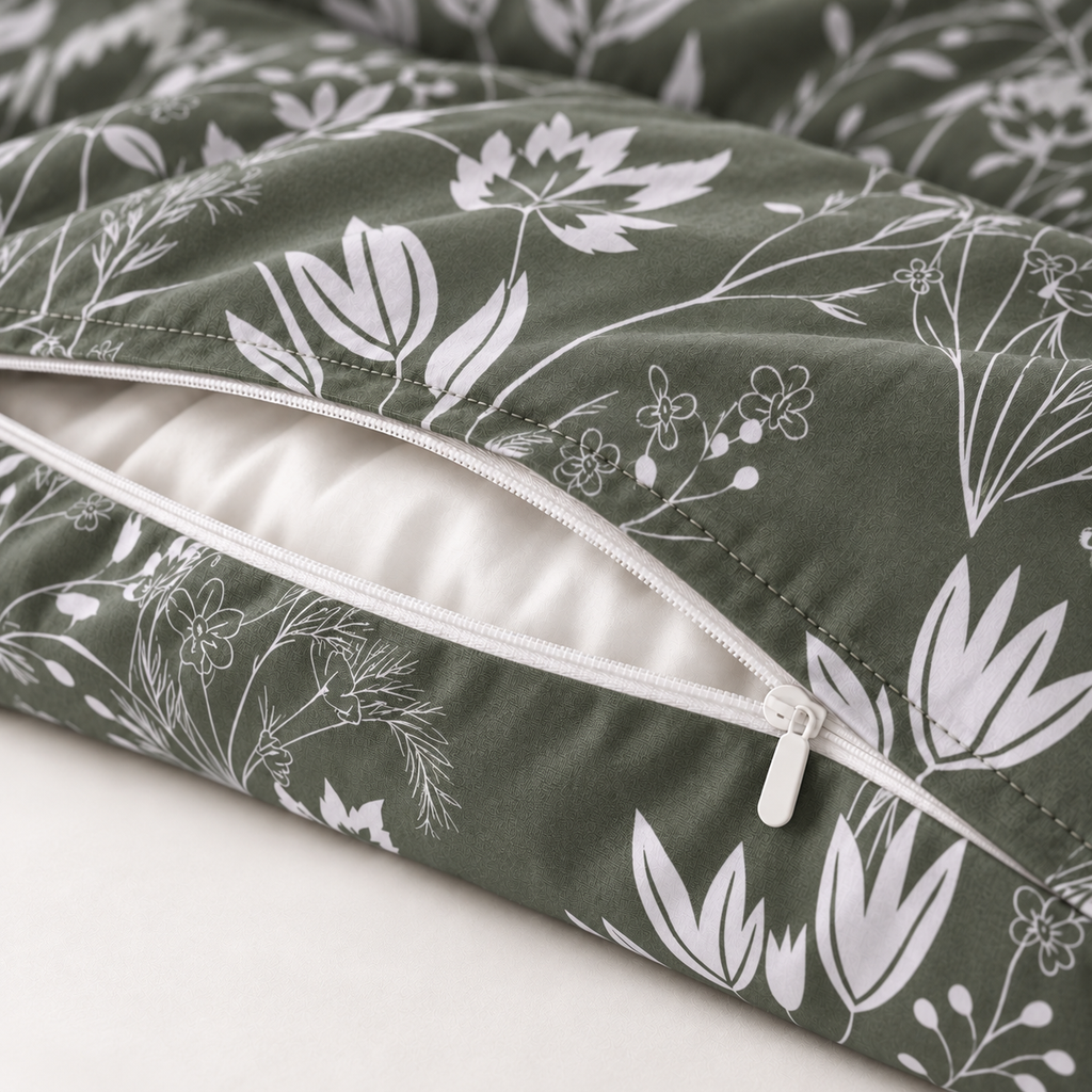 COLCHA HOME Sage Meadow BOTANICA Collection Duvet Cover