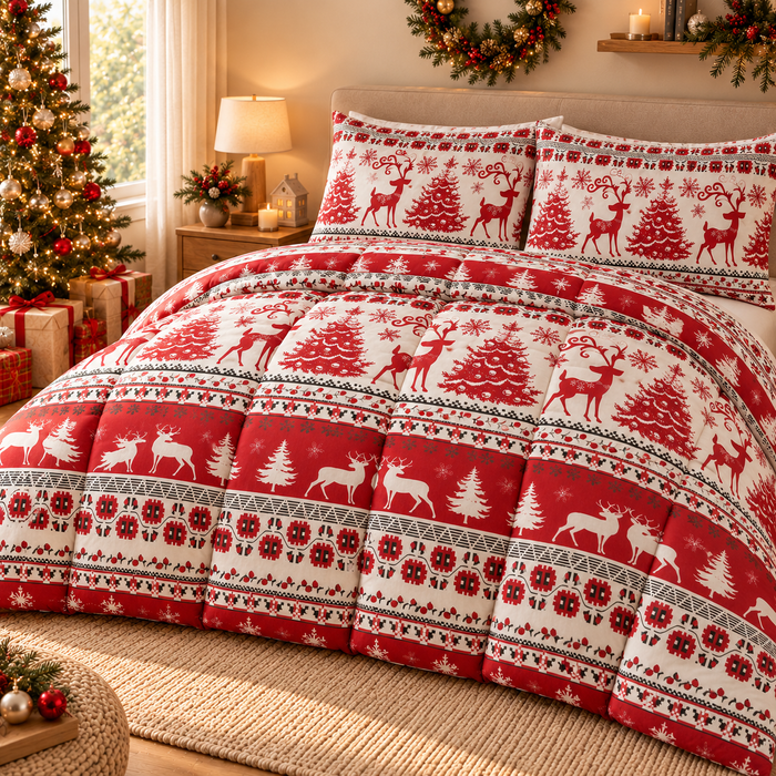 Festive Forest Filled Duvet product photograph
