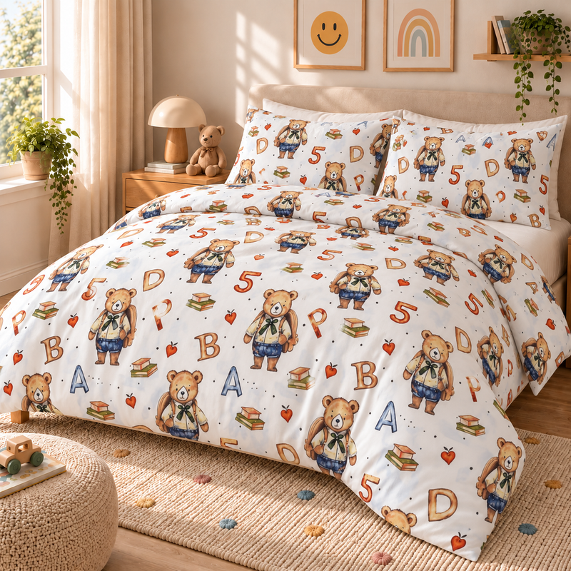 Back to School Duvet Cover