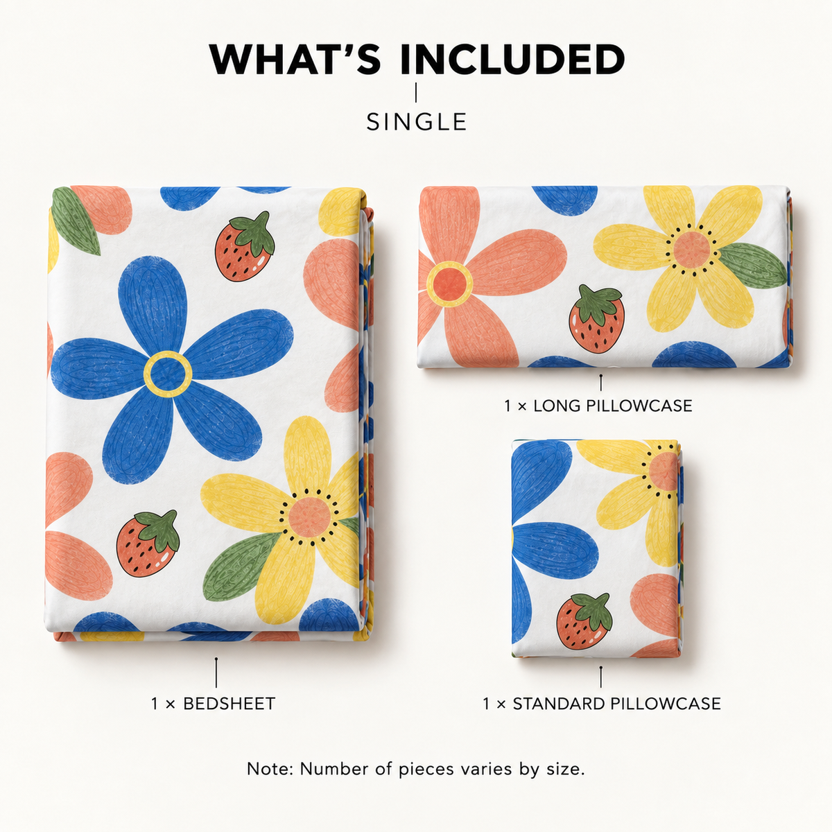 COLCHA LITTLE Berry Bloom kids bedsheet