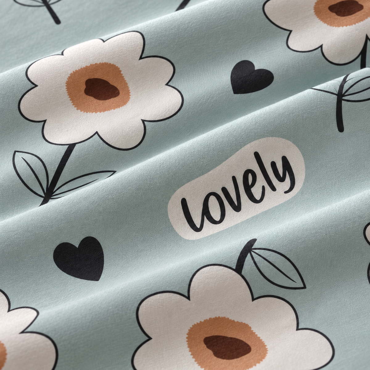 COLCHA LITTLE Daisy Love kids bedsheet