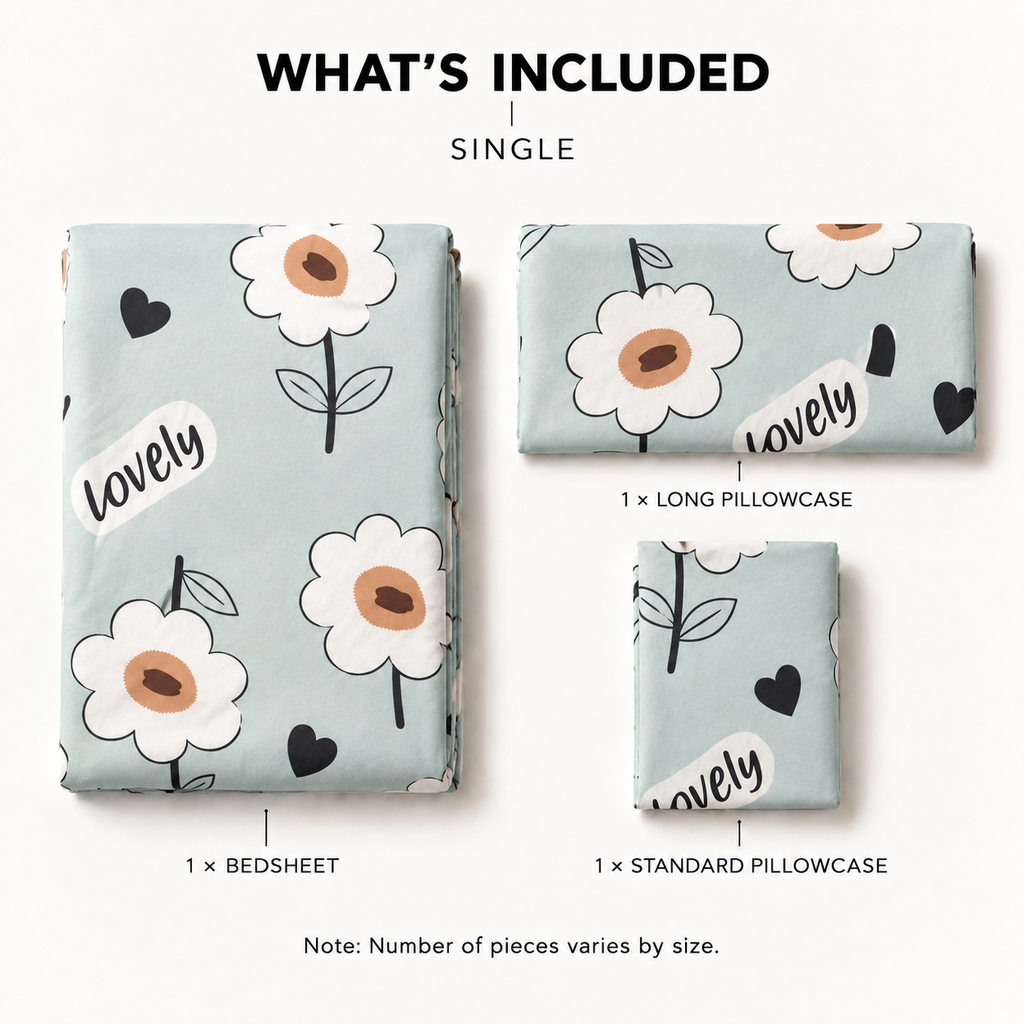 COLCHA LITTLE Daisy Love kids bedsheet
