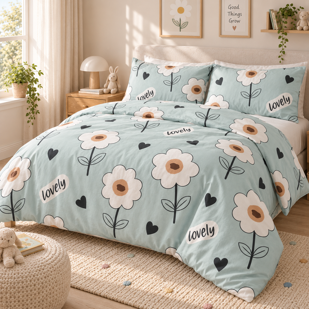 COLCHA HOME Daisy Love COLCHA LITTLE duvet cover.