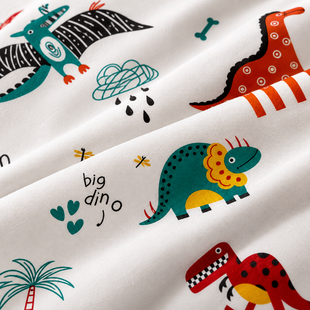 COLCHA LITTLE Dino Tales kids bedsheet