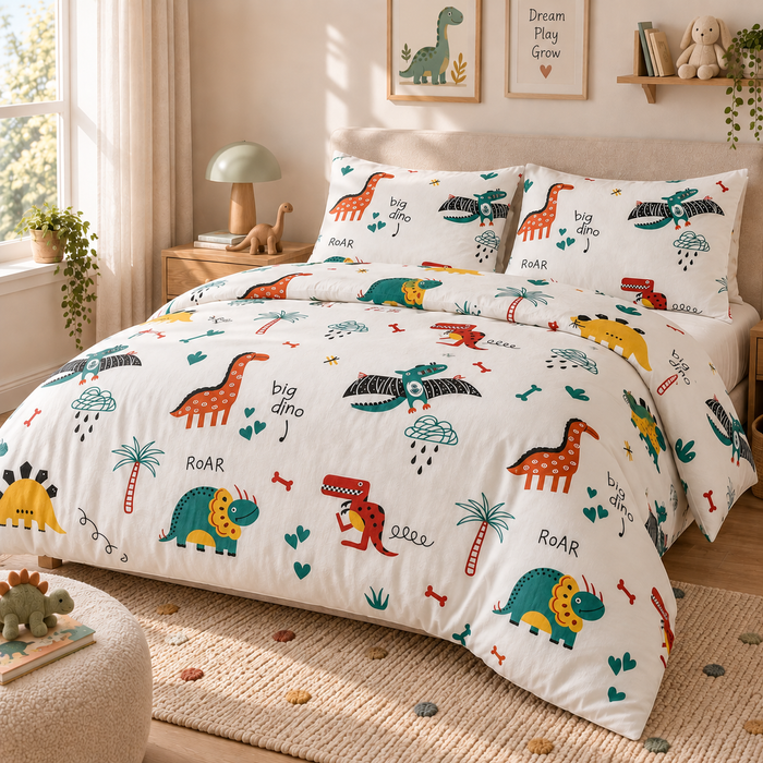 COLCHA LITTLE Dino Tales kids duvet cover