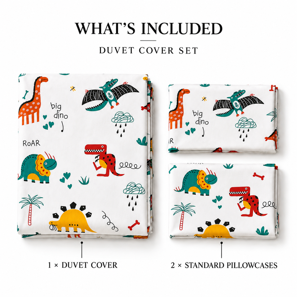 COLCHA LITTLE Dino Tales kids duvet cover