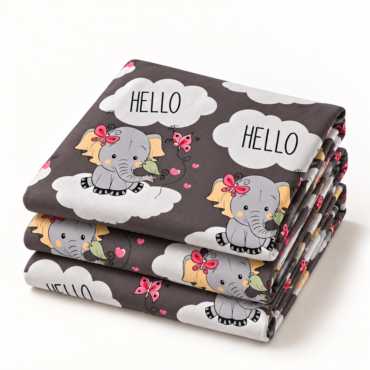 Dreamy Elephant bedsheet image 1
