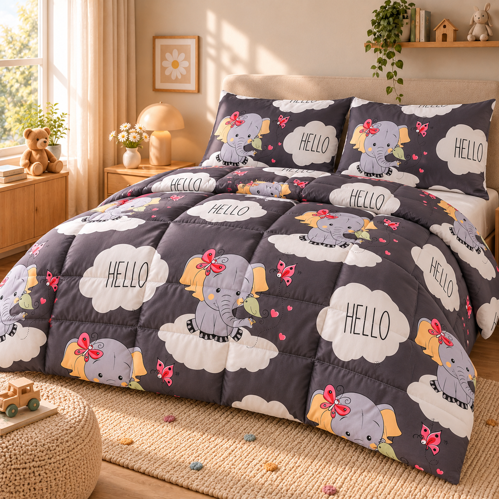 Dreamy Elephant Filled Duvet photo 1