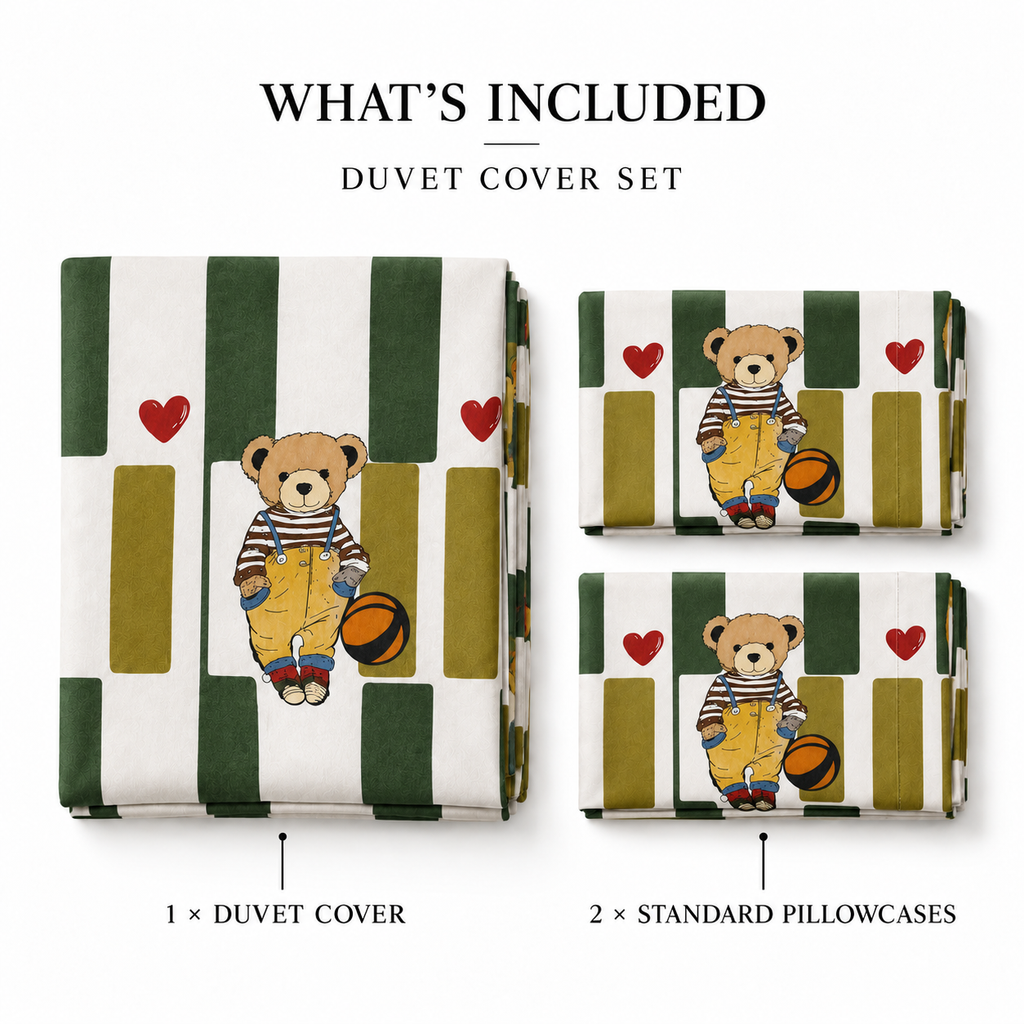 COLCHA LITTLE Happy Bear kids duvet cover