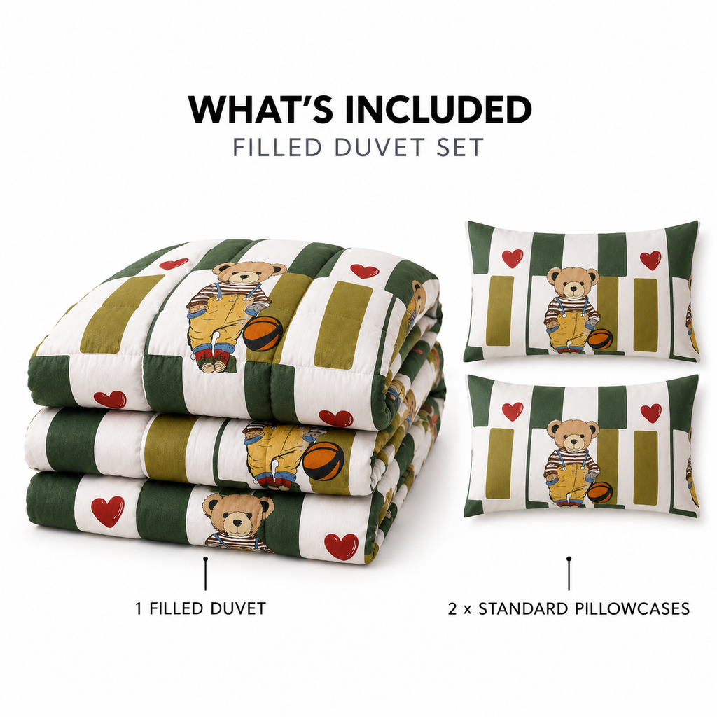 COLCHA HOME Happy Bear COLCHA LITTLE filled duvet