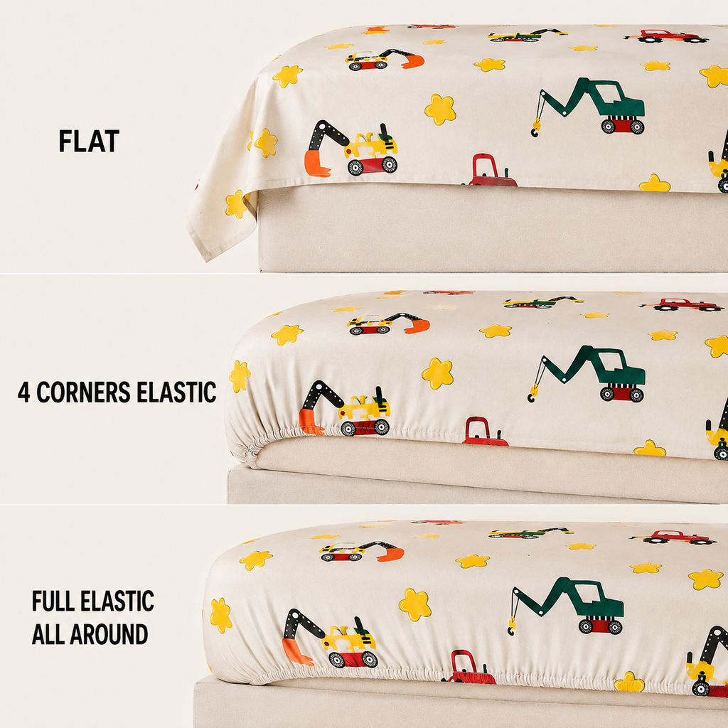 COLCHA LITTLE Little Builder kids bedsheet