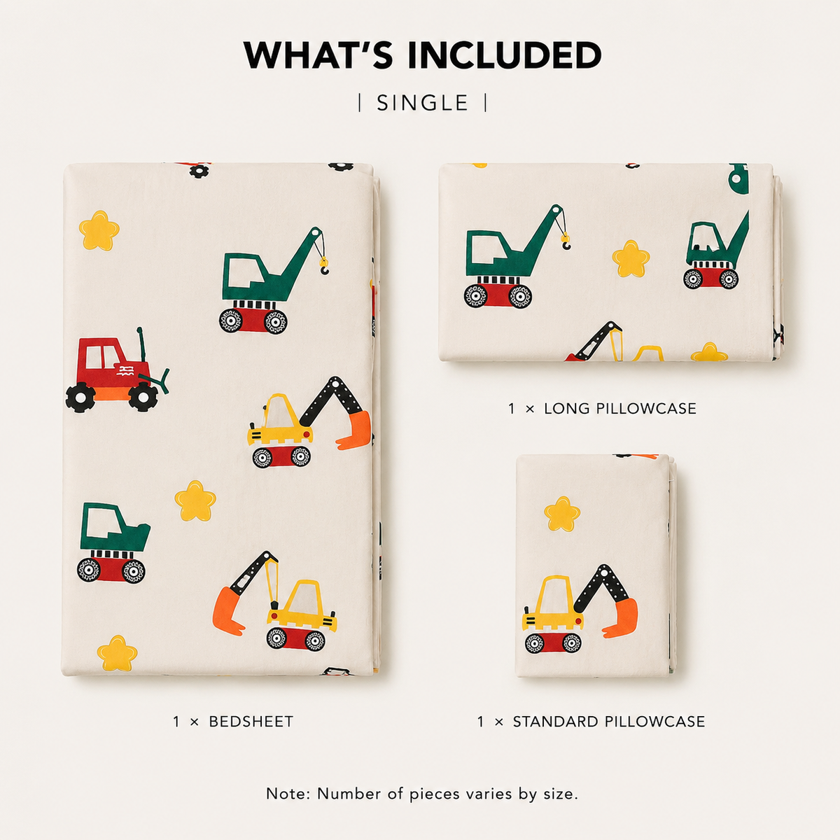 COLCHA LITTLE Little Builder kids bedsheet