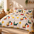 COLCHA HOME Little Builder COLCHA LITTLE filled duvet