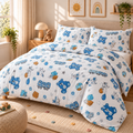 colcha-little-playful-teddy-duvet-cover image 1