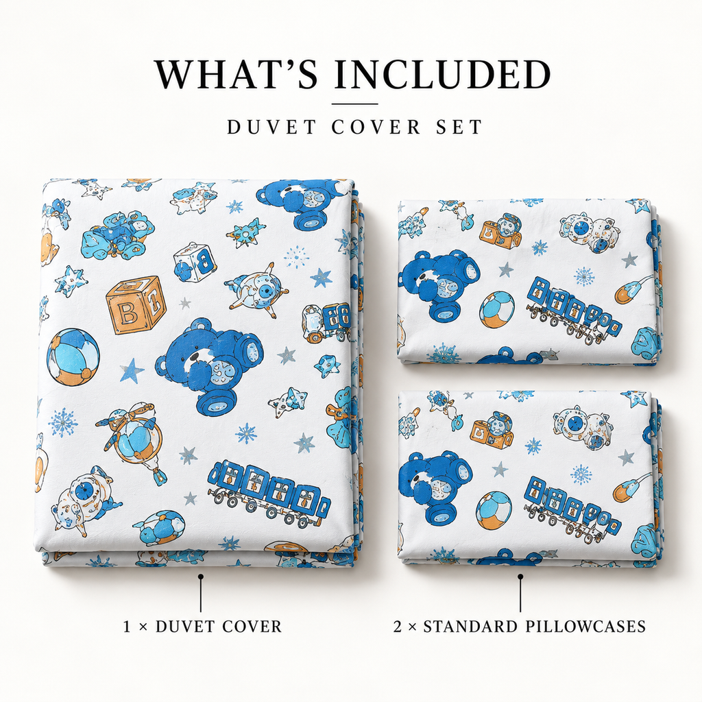 colcha-little-playful-teddy-duvet-cover image 3