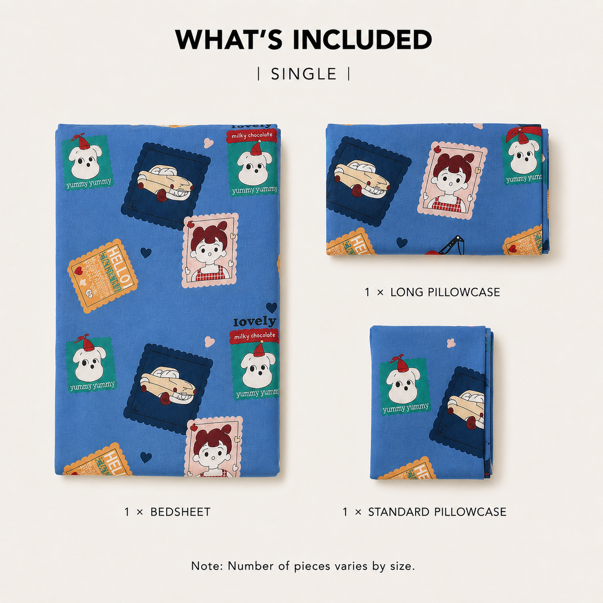 COLCHA LITTLE Sweet Stories kids bedsheet