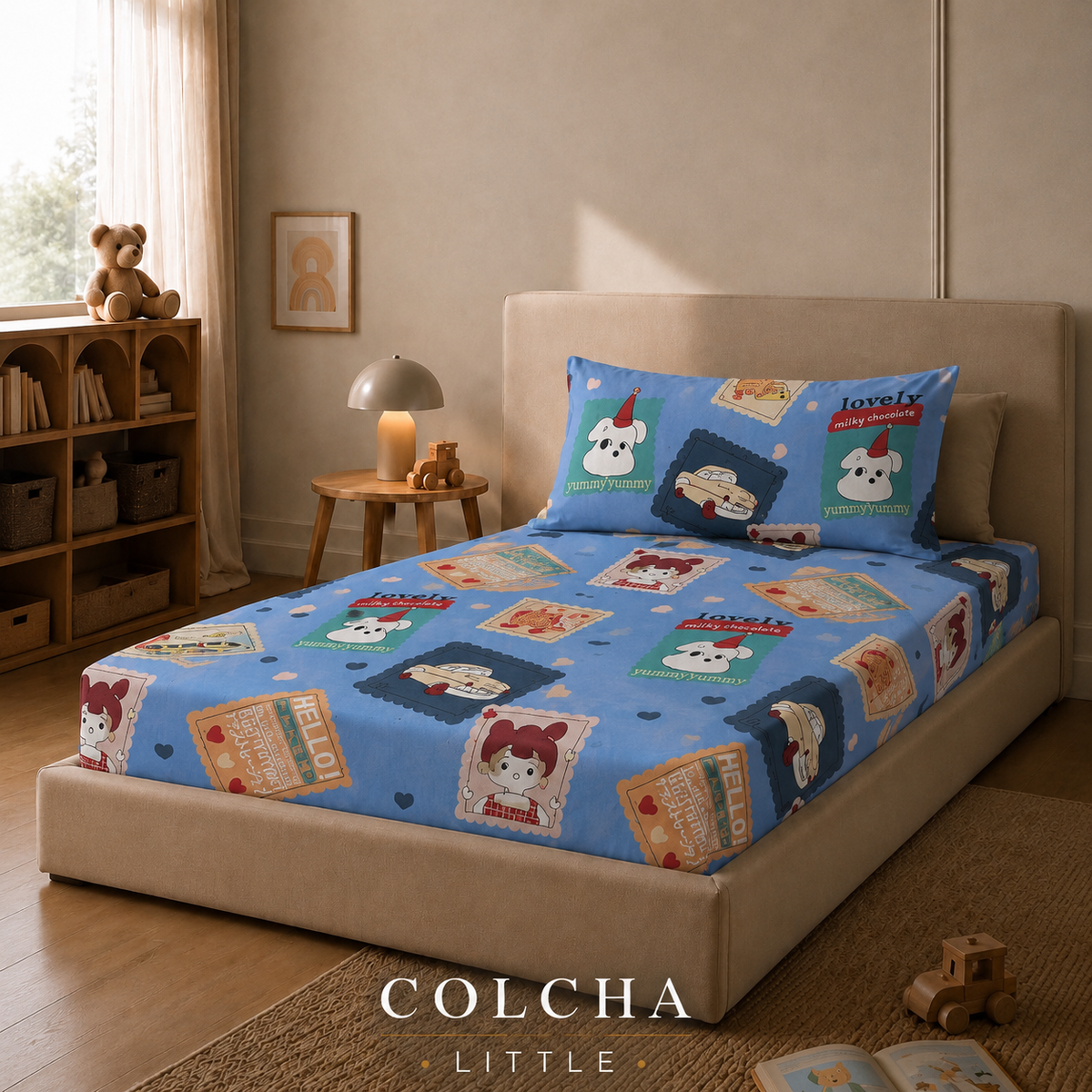 COLCHA LITTLE Sweet Stories kids bedsheet