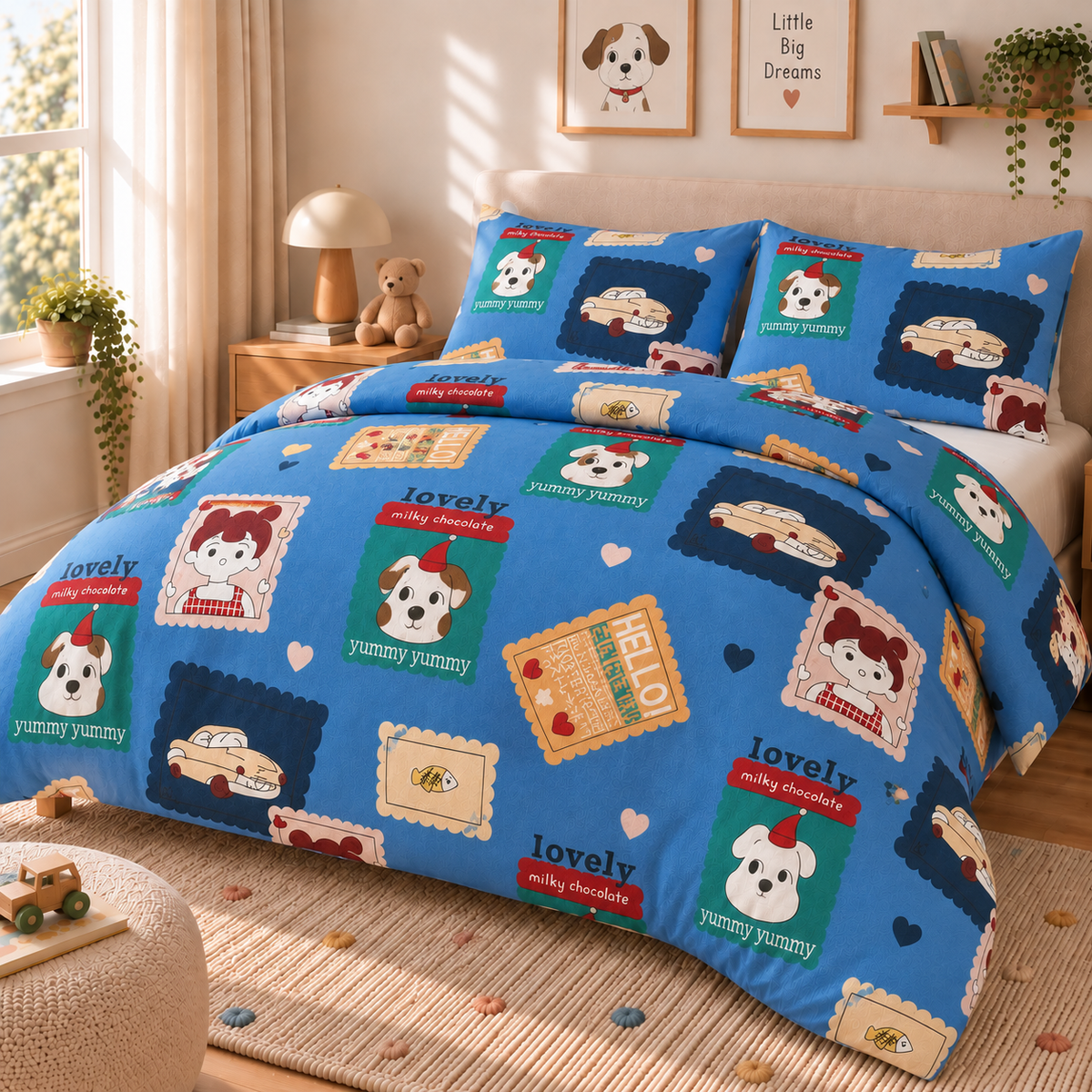 COLCHA LITTLE Sweet Stories kids duvet cover