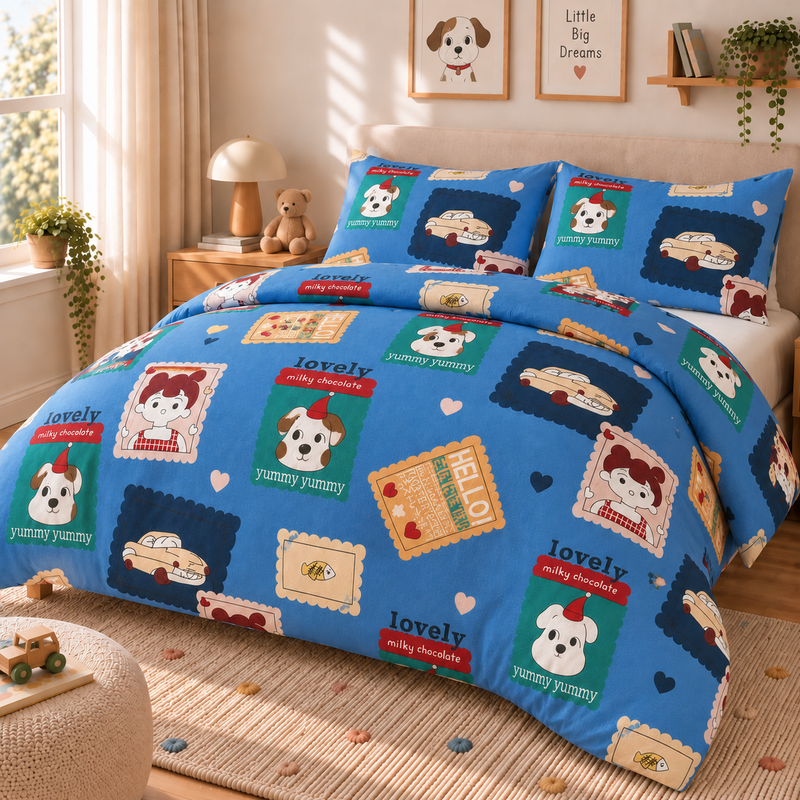COLCHA LITTLE Sweet Stories kids duvet cover