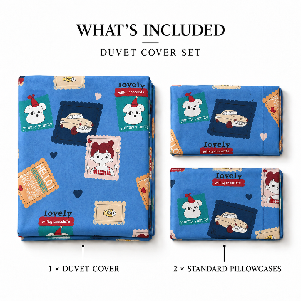 COLCHA LITTLE Sweet Stories kids duvet cover
