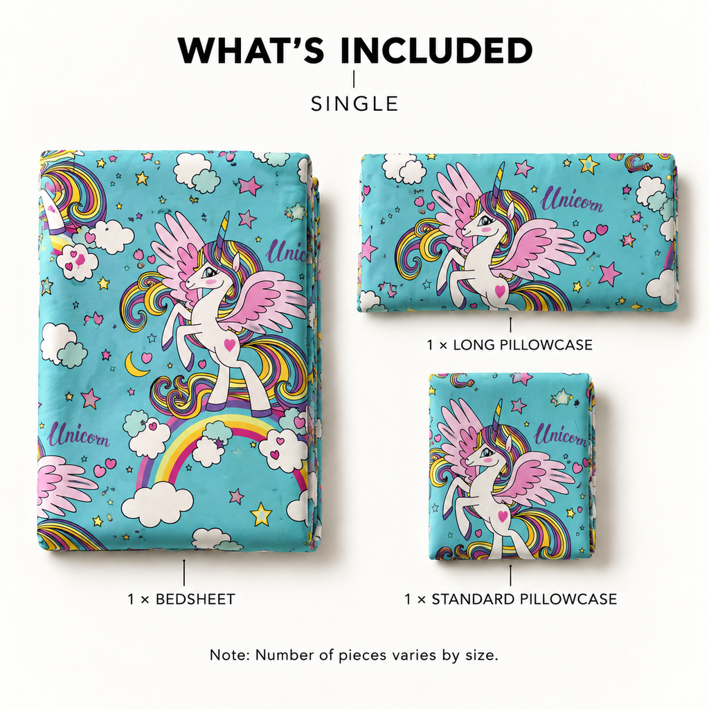 Unicorn Dreams bedsheet image 4