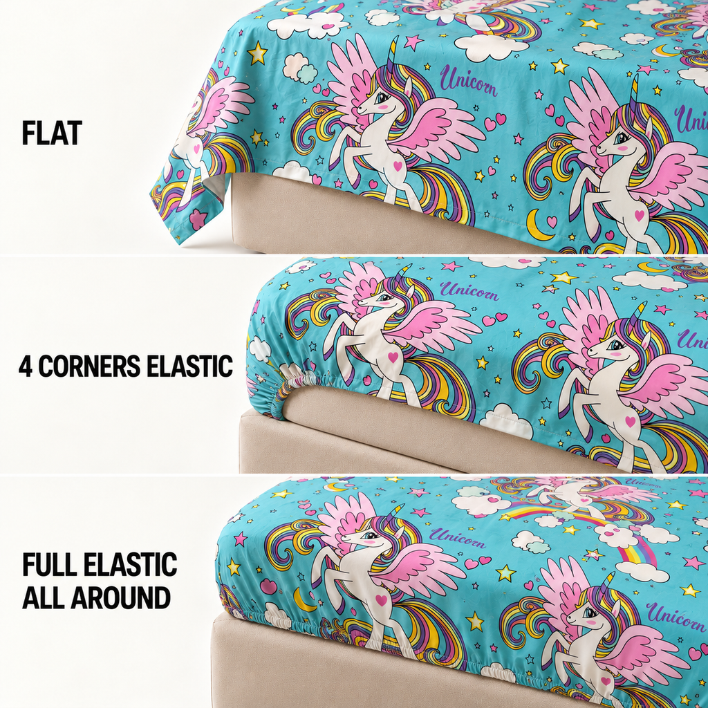 Unicorn Dreams bedsheet image 5