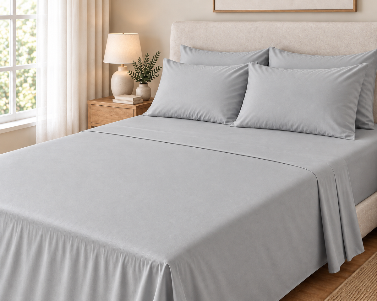 COLCHA HOME Perle Pure Collection bedsheet