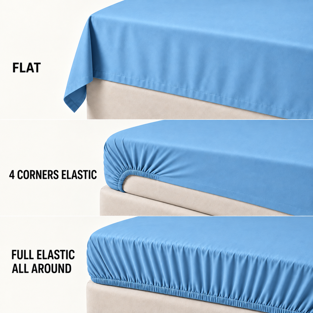 COLCHA HOME Azur Pure Collection bedsheet