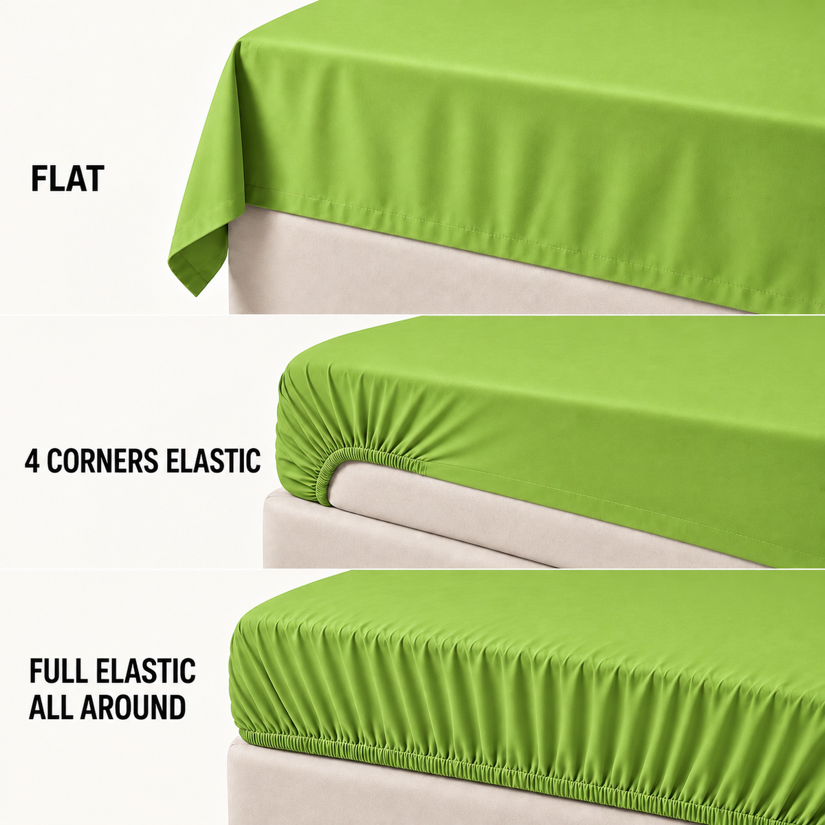 COLCHA HOME Prairie Pure Collection bedsheet
