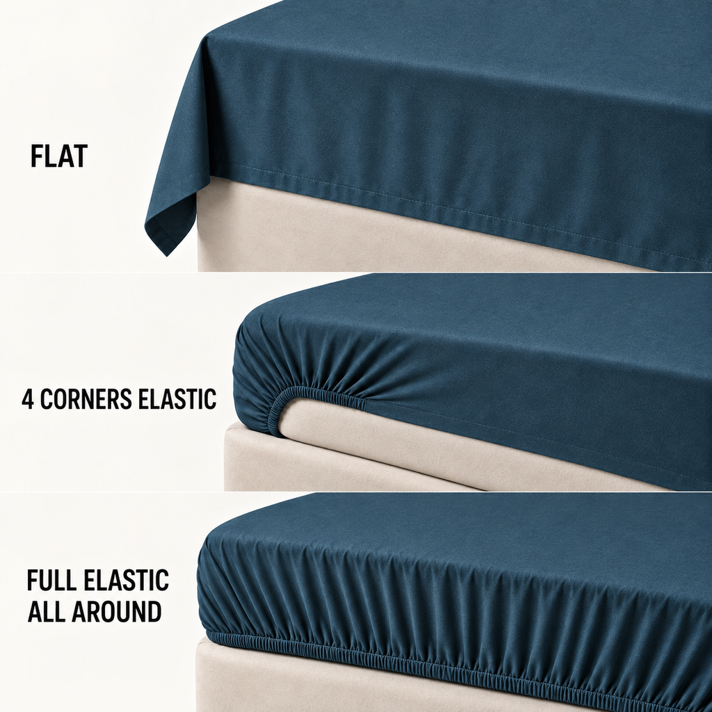 COLCHA HOME Pétrole Pure Collection bedsheet