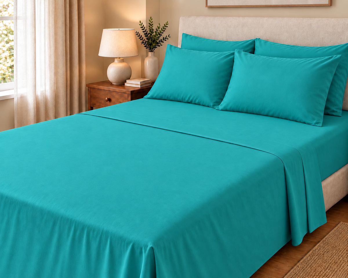 COLCHA HOME Lagune Pure Collection bedsheet