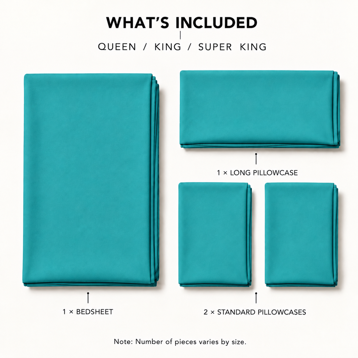 COLCHA HOME Lagune Pure Collection bedsheet