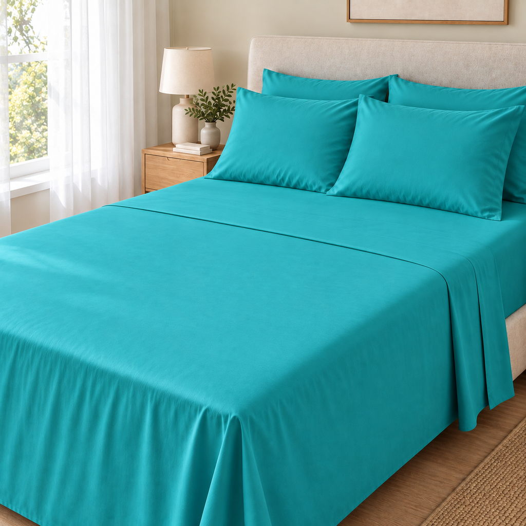 COLCHA HOME Lagune Pure Collection bedsheet