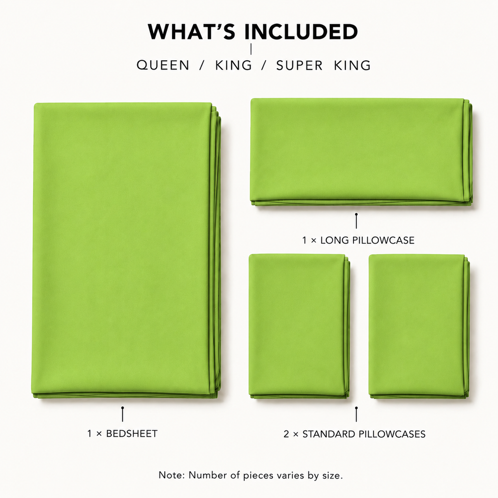 COLCHA HOME Prairie Pure Collection bedsheet