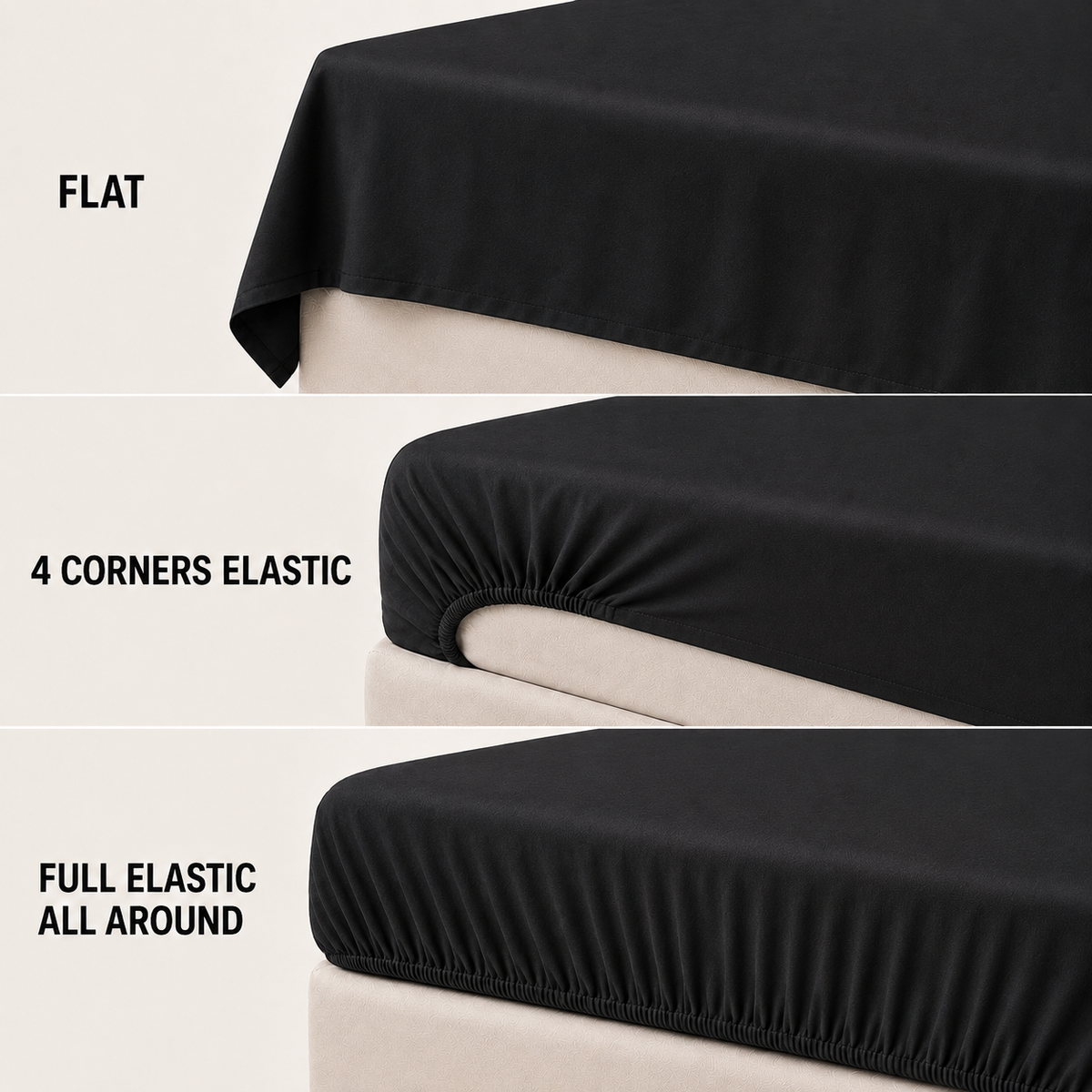 COLCHA HOME Éclipse Pure Collection bedsheet