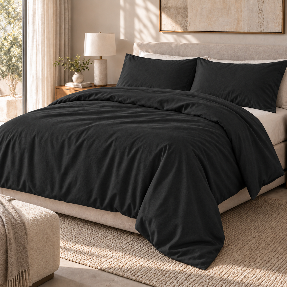 COLCHA HOME Éclipse Pure Collection duvet cover.