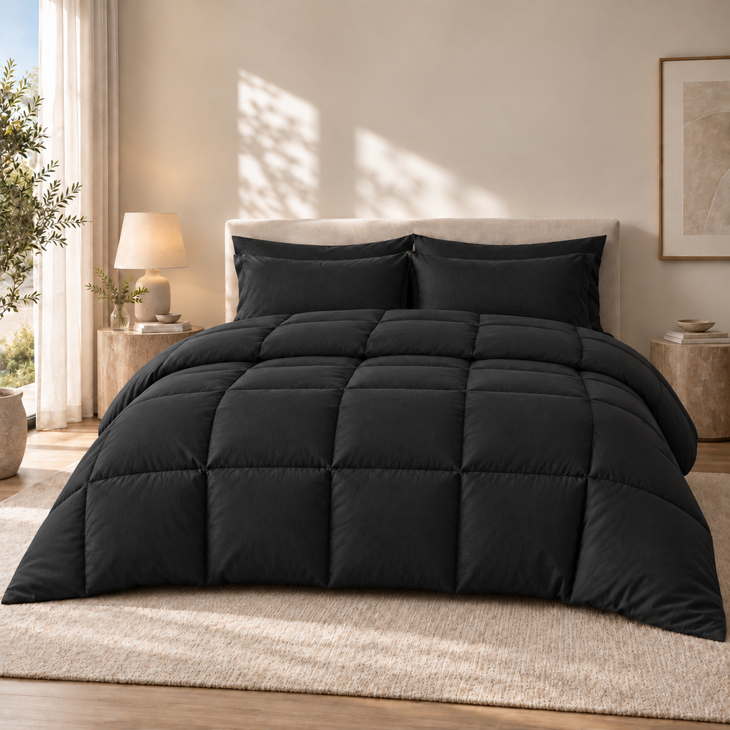 COLCHA HOME Éclipse Pure Collection filled duvet.