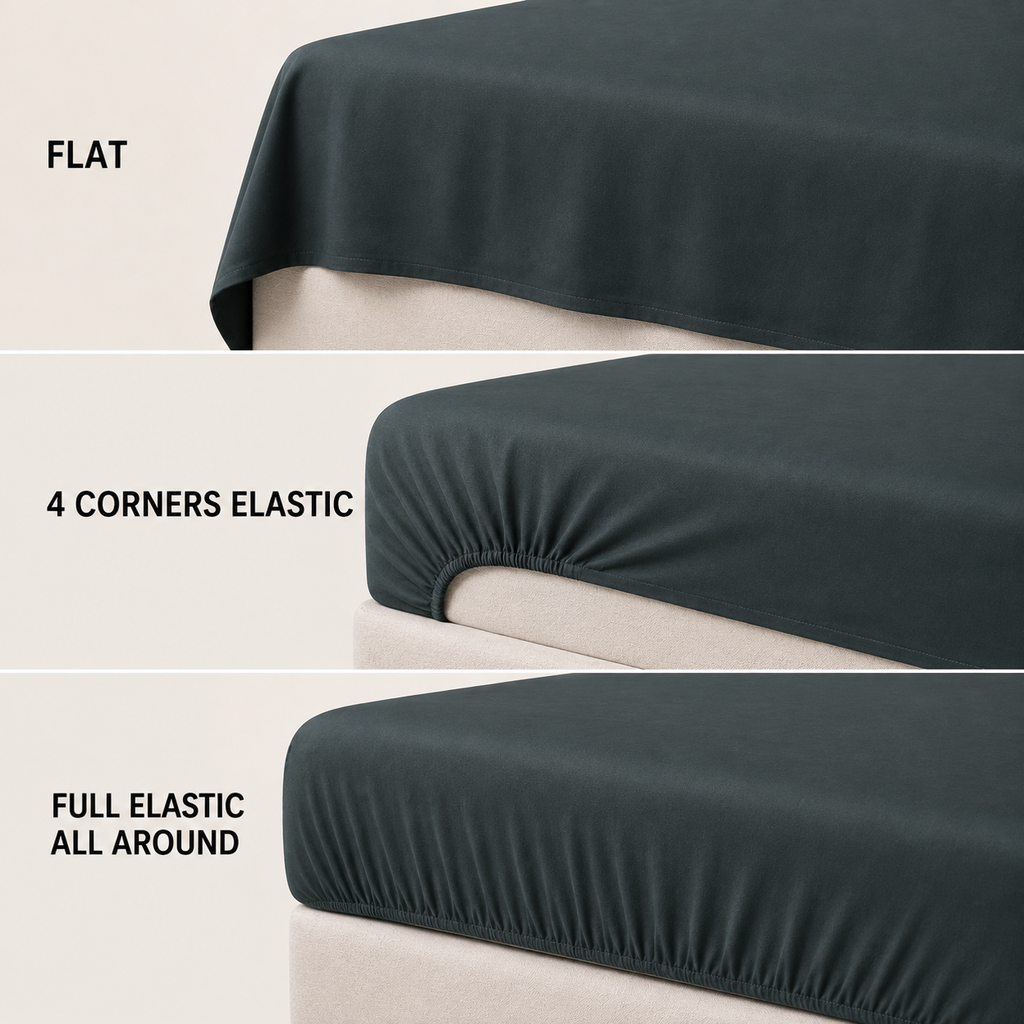 COLCHA HOME Émeraude Pure Collection bedsheet