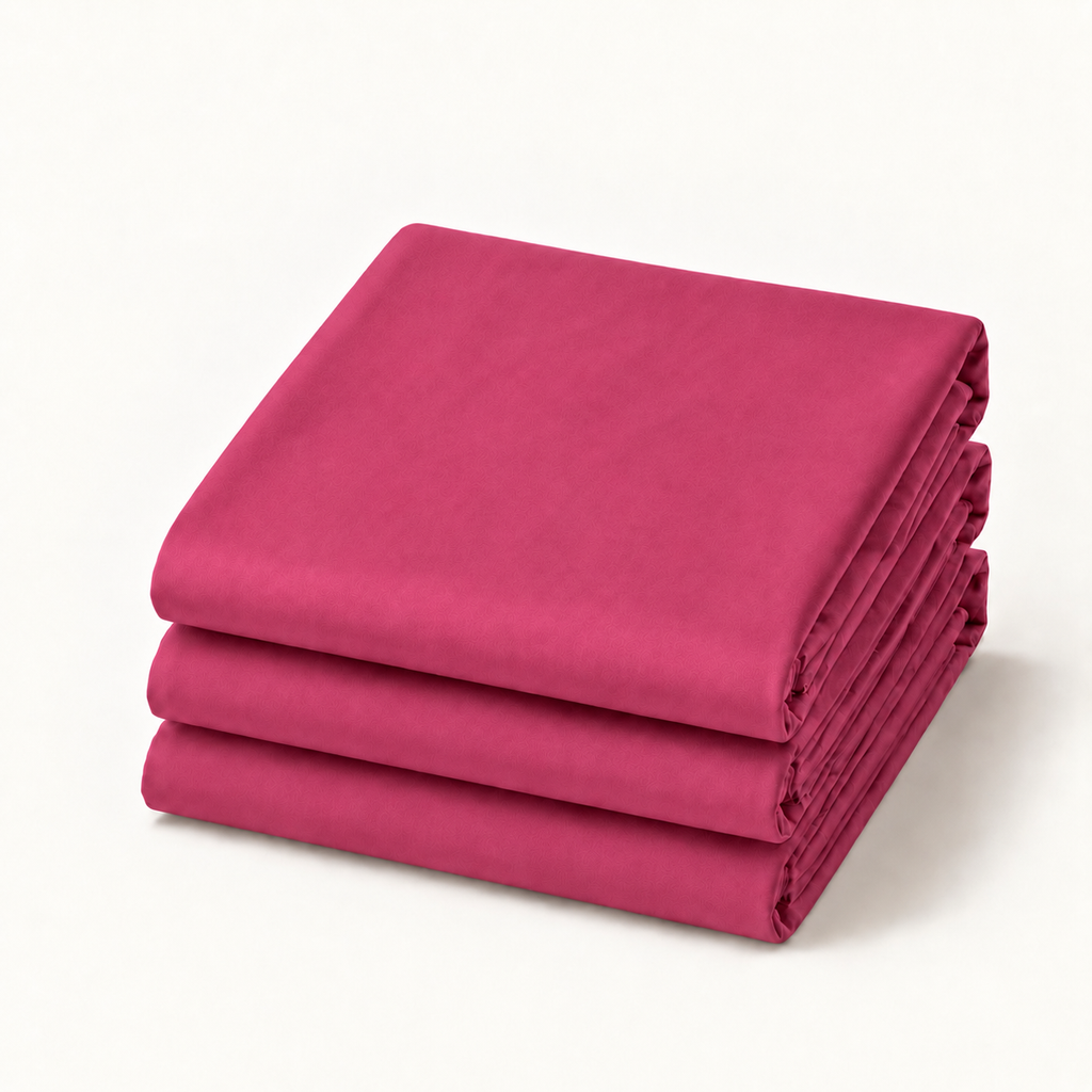 COLCHA HOME Fuchsia Pure Collection bedsheet