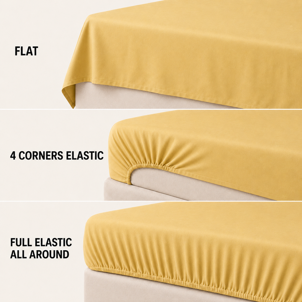 COLCHA HOME Lumière Pure Collection bedsheet