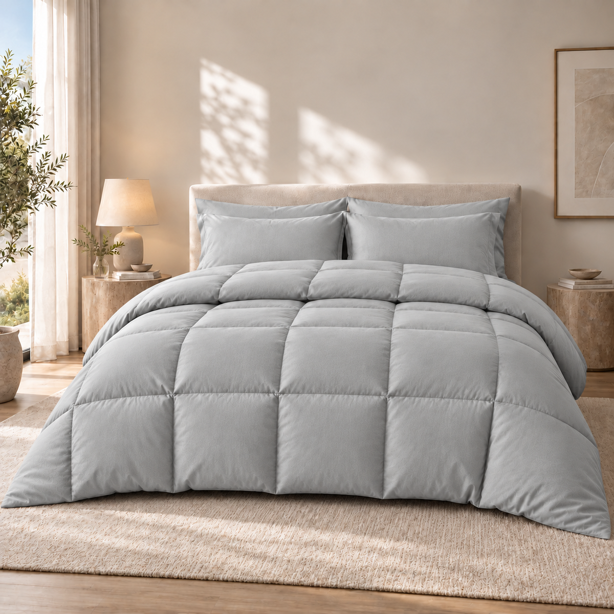 COLCHA HOME Perle Pure Collection filled duvet