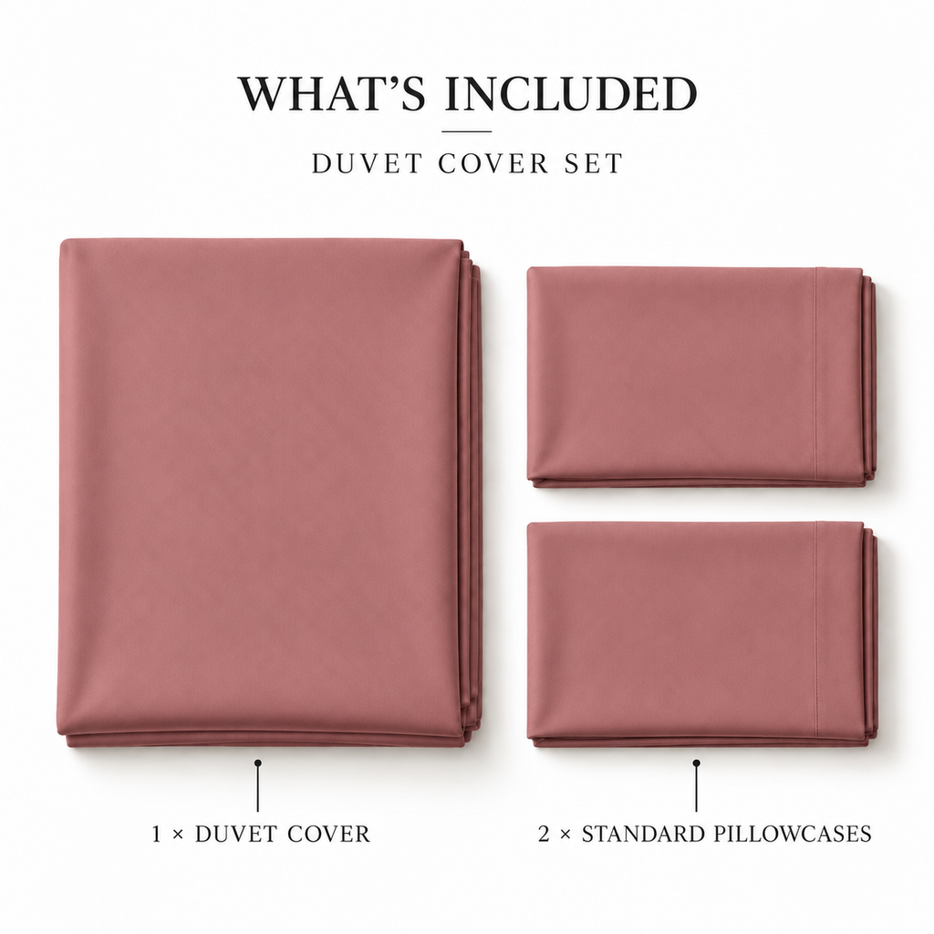 COLCHA HOME Poudré Pure Collection duvet cover