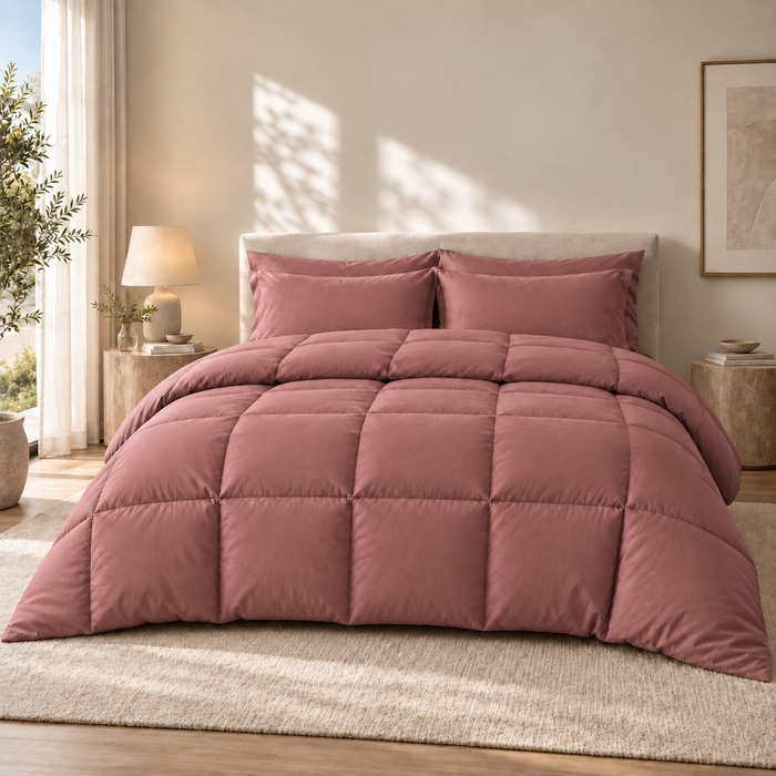 COLCHA HOME Poudré Pure Collection filled duvet