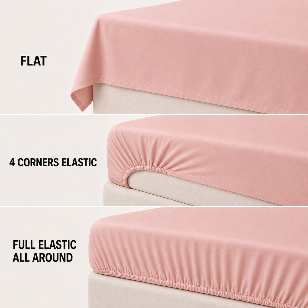 COLCHA HOME Rosée Pure Collection bedsheet