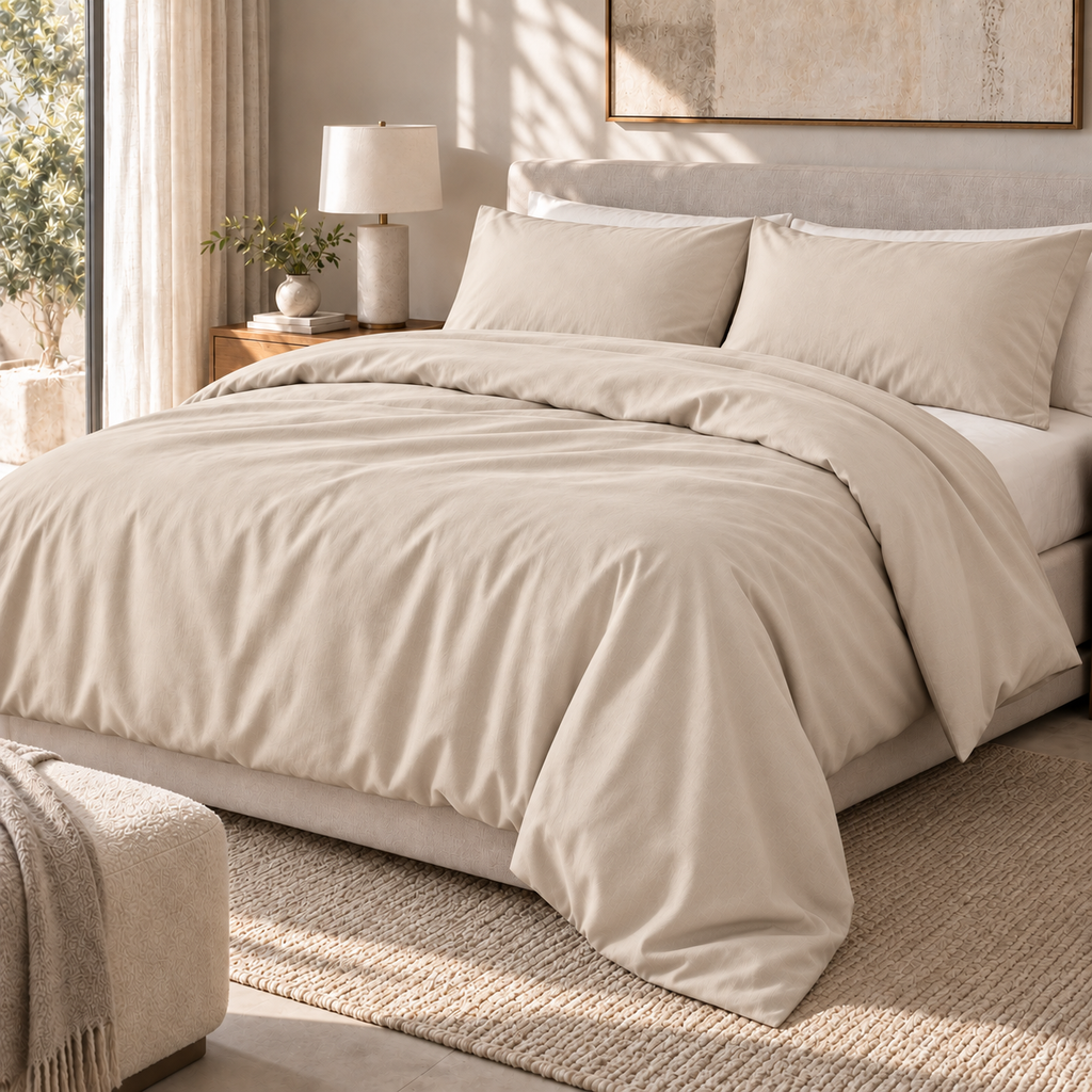 COLCHA HOME Sable Doux Pure Collection duvet cover